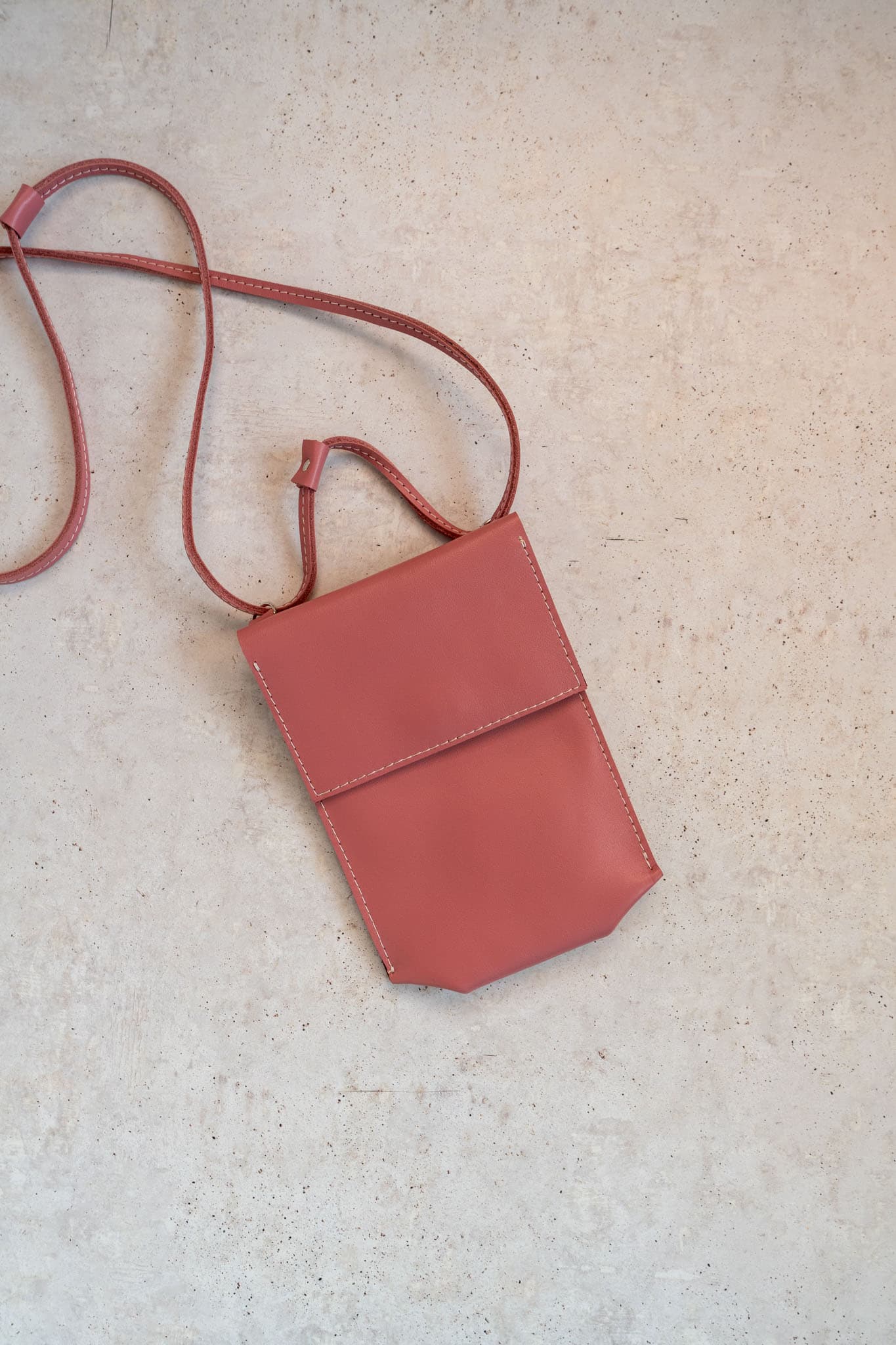 Mini kabelka Mira Minimal - ružová