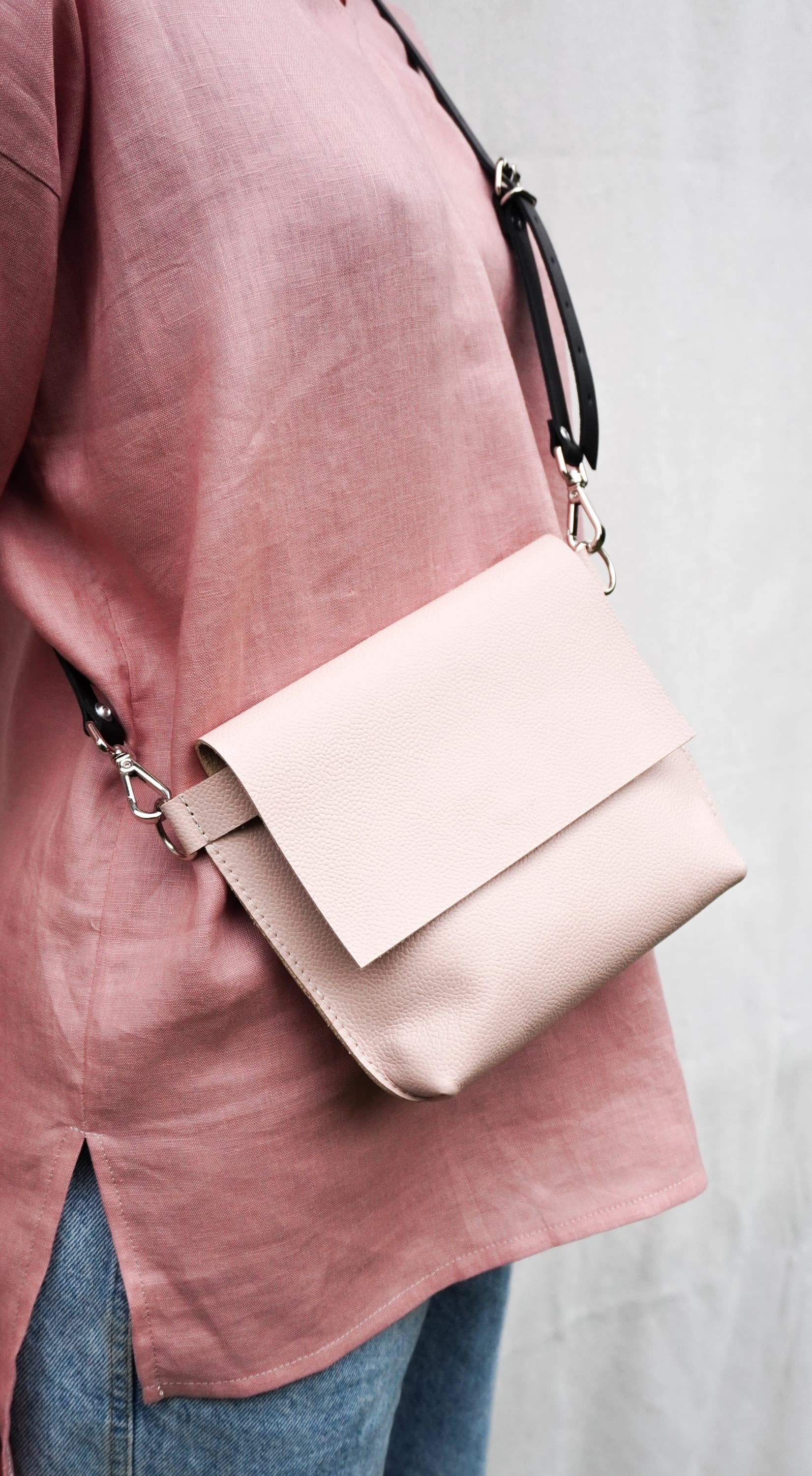 Ľadvinka Nina Minimal - svetloružová štruktúra